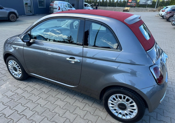 Fiat 500 cena 28000 przebieg: 169108, rok produkcji 2011 z Nowogród małe 106